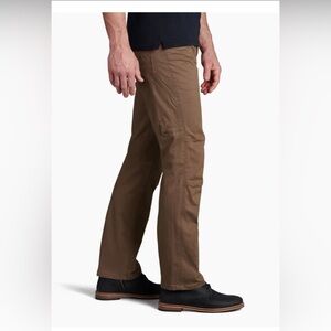 Kuhl Men’s Rebel canvas pants. Very good condition. Dark brown size 32x32